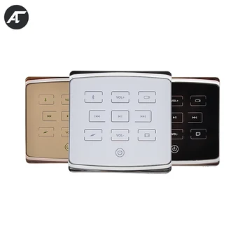 Mini Wall Zosilňovač Bluetooth sa Dotknite Tlačidla 2 Kanál 25W Výkonný Zosilňovač, Smart Home Theater Sound Systém, Podpora USB/TF Diaľkové ovládanie