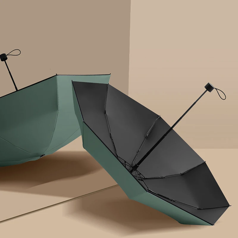 Skladacie Malé Umbrella Stand Slnečníky Slnečný Príručka Vrecku Slnečníkov, Uv Ochrana Silný Guarda Sol De Praia Dážď Zariadenia . ' - ' . 1